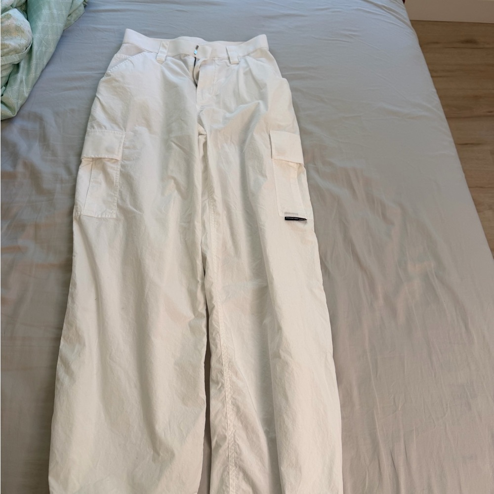 Alexander Wang Ivory Cargo Pants